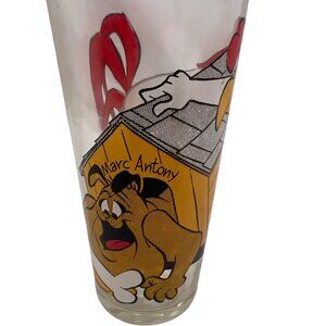 PEPSI Collector Series FOG HORN BULL DOG Marc Antony 1976 Warner Bros glass Vint
